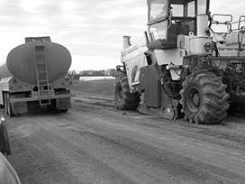 Evocrete - Saskatchwan - Road construction 2
