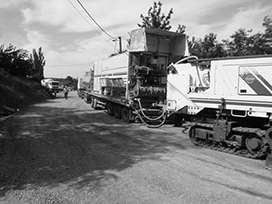 Evocrete - Creation of a link road between Glina and Topusco