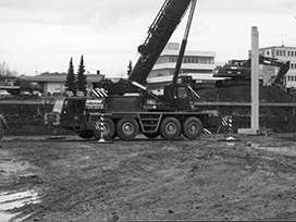 Evocrete - Construction of a distribution centre in Ostfildern-Scharnhausen