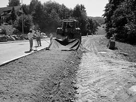 Evocrete - Road rehabilitation at the NK 107 in the county of Aargau