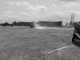 Evocrete - Stabilzation of Vara drilling pad nearby Greeley